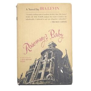 Rosemary's Baby Ira Levin 1967 Book Club Edition Horror Suspense Random House HC